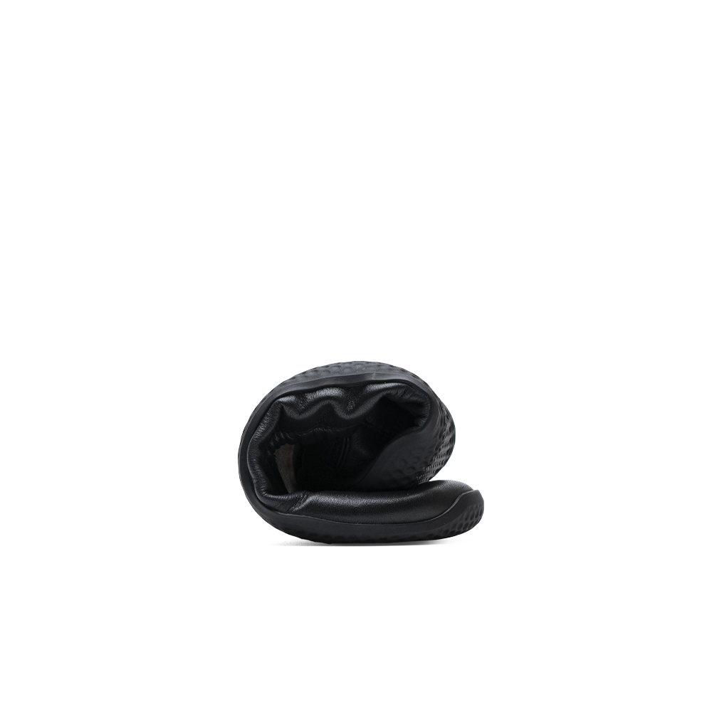 Vivobarefoot Primus Asana Yin Ballerina Leather Womens Obsidian 6  - OzBarefoot