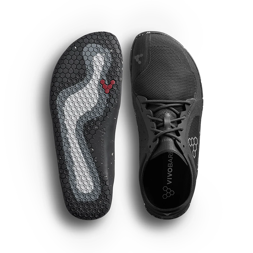 Vivobarefoot Primus Lite 3.5 Mens Obsidian 5  - OzBarefoot