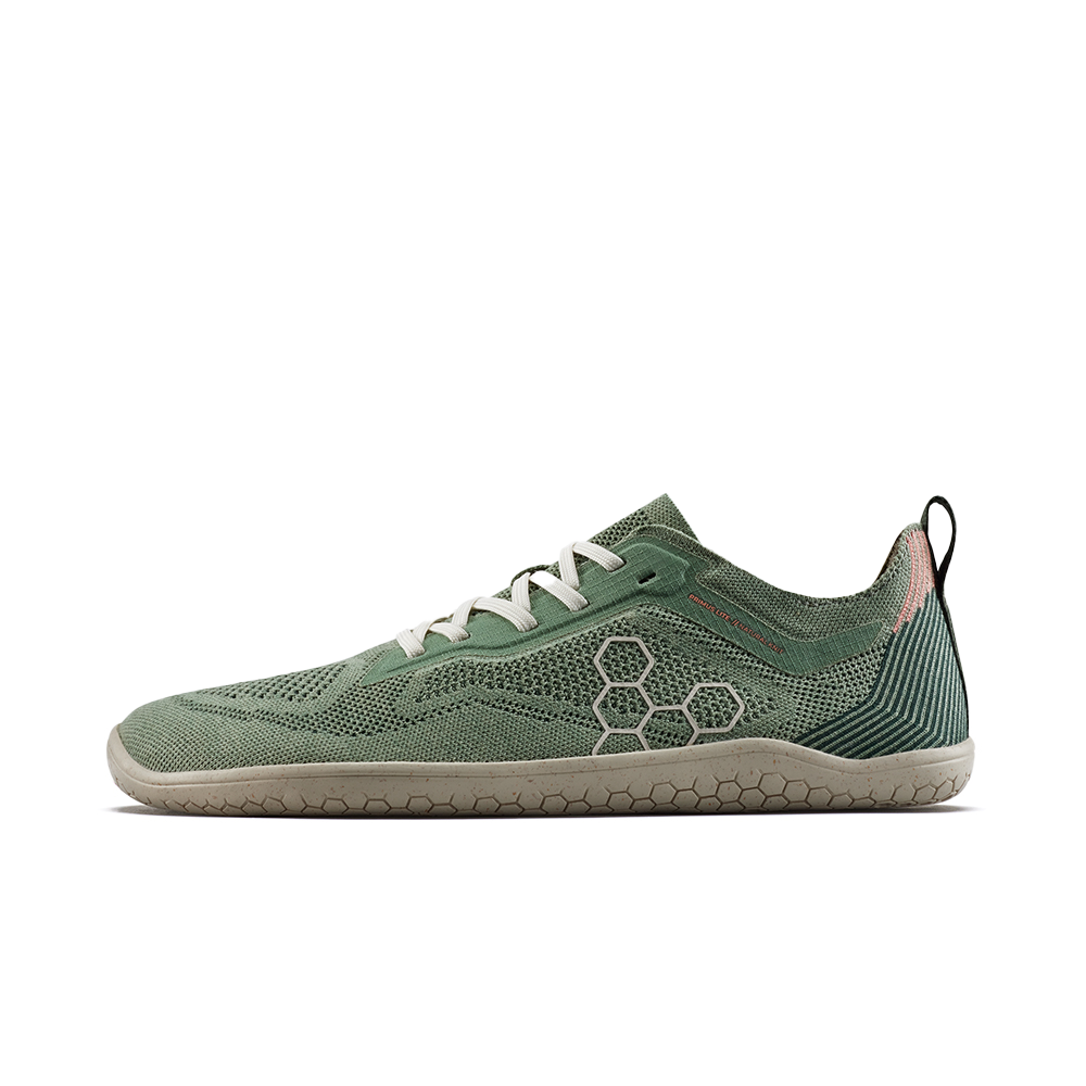 Vivobarefoot Primus Lite Knit Natural Mens Dusty Green 3  - OzBarefoot