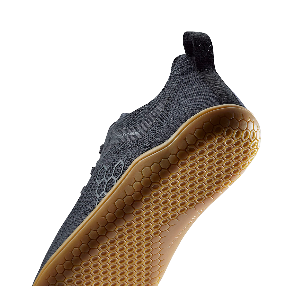 Vivobarefoot Primus Lite Knit Natural Mens Eclipse 7  - OzBarefoot