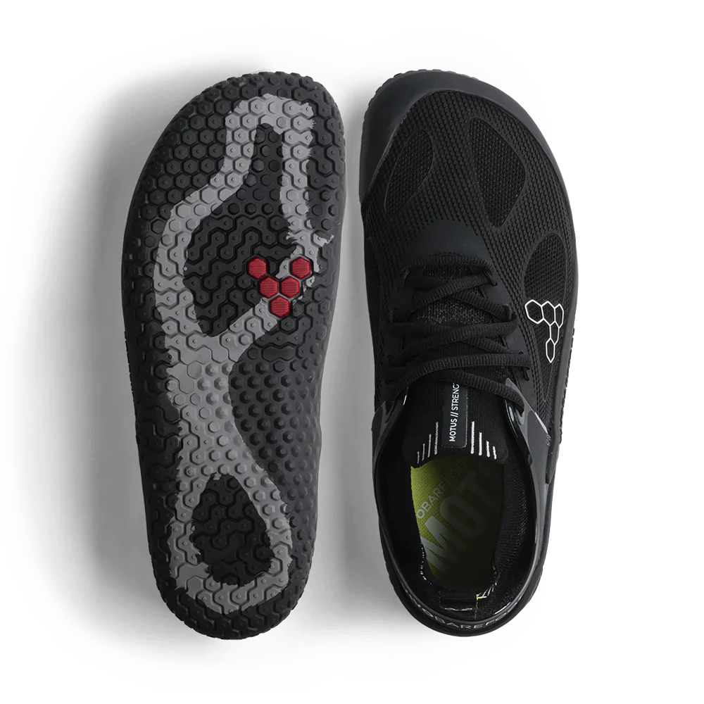 Vivobarefoot Motus Strength Womens Obsidian 4  - OzBarefoot