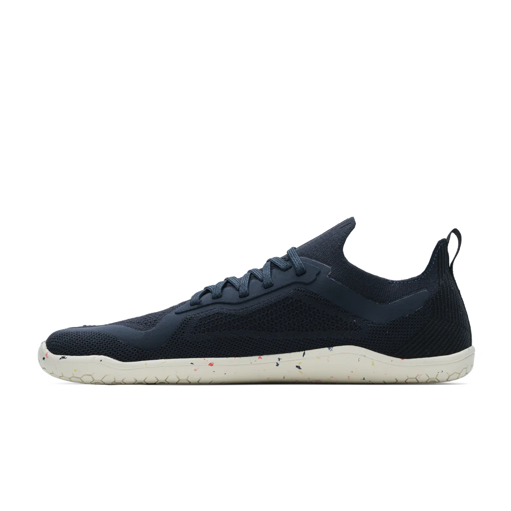 Side - Vivobarefoot Primus Lite Knit Mens Midnight - Ozbarefoot