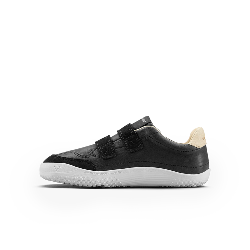 Vivobarefoot Gobi Sneaker Kids Obsidian (CLEARANCE)