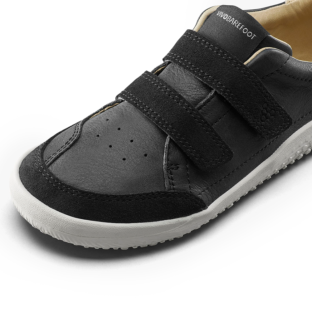 Vivobarefoot Gobi Sneaker Kids Obsidian (CLEARANCE)