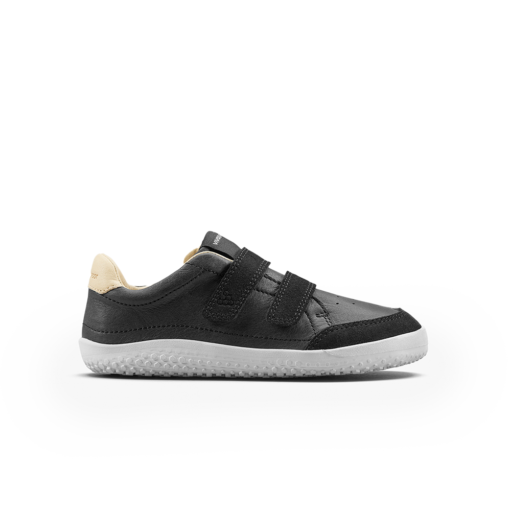 Vivobarefoot Gobi Sneaker Kids Obsidian (CLEARANCE)