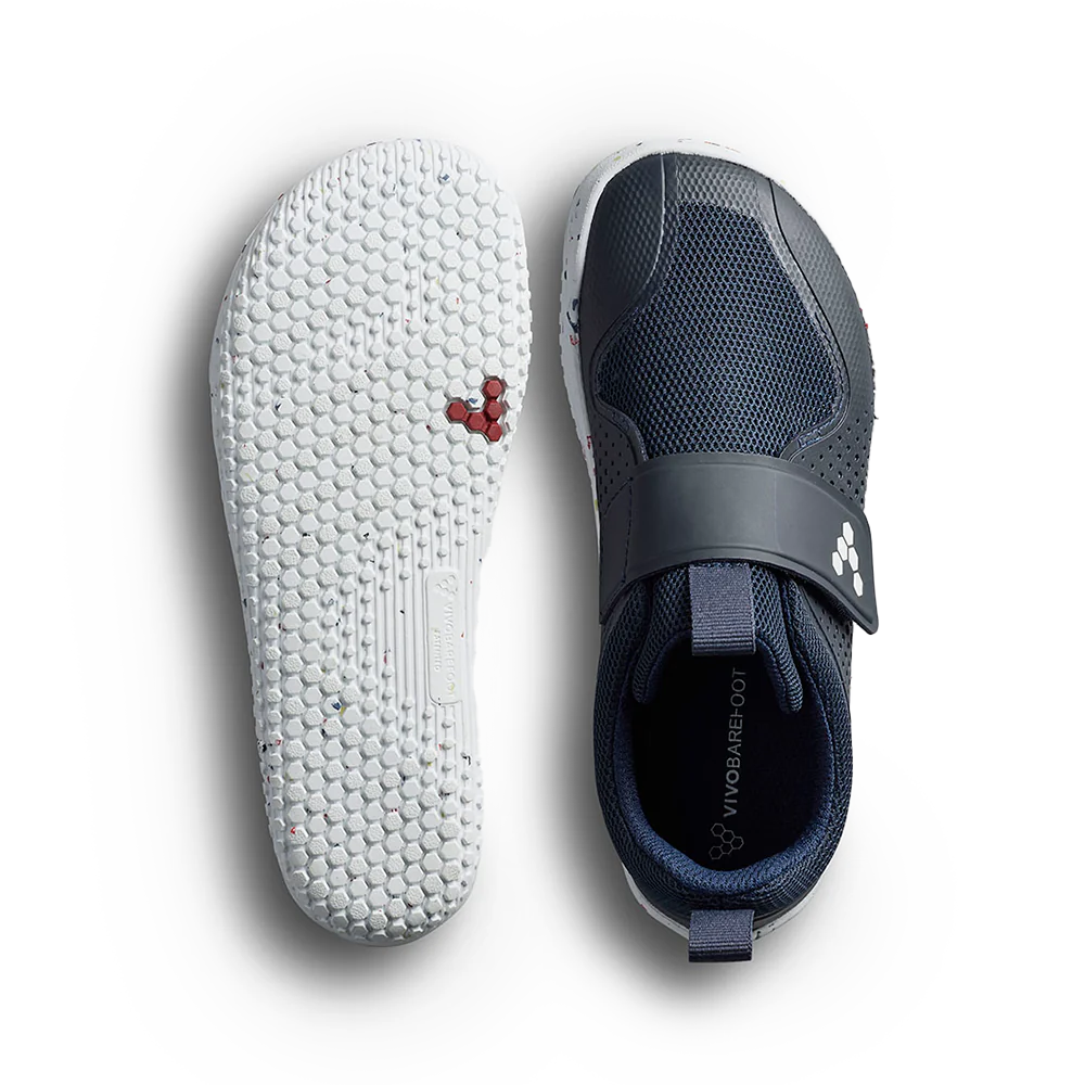 Vivobarefoot Primus Sport III Pre-School Deep Ocean 5  - OzBarefoot