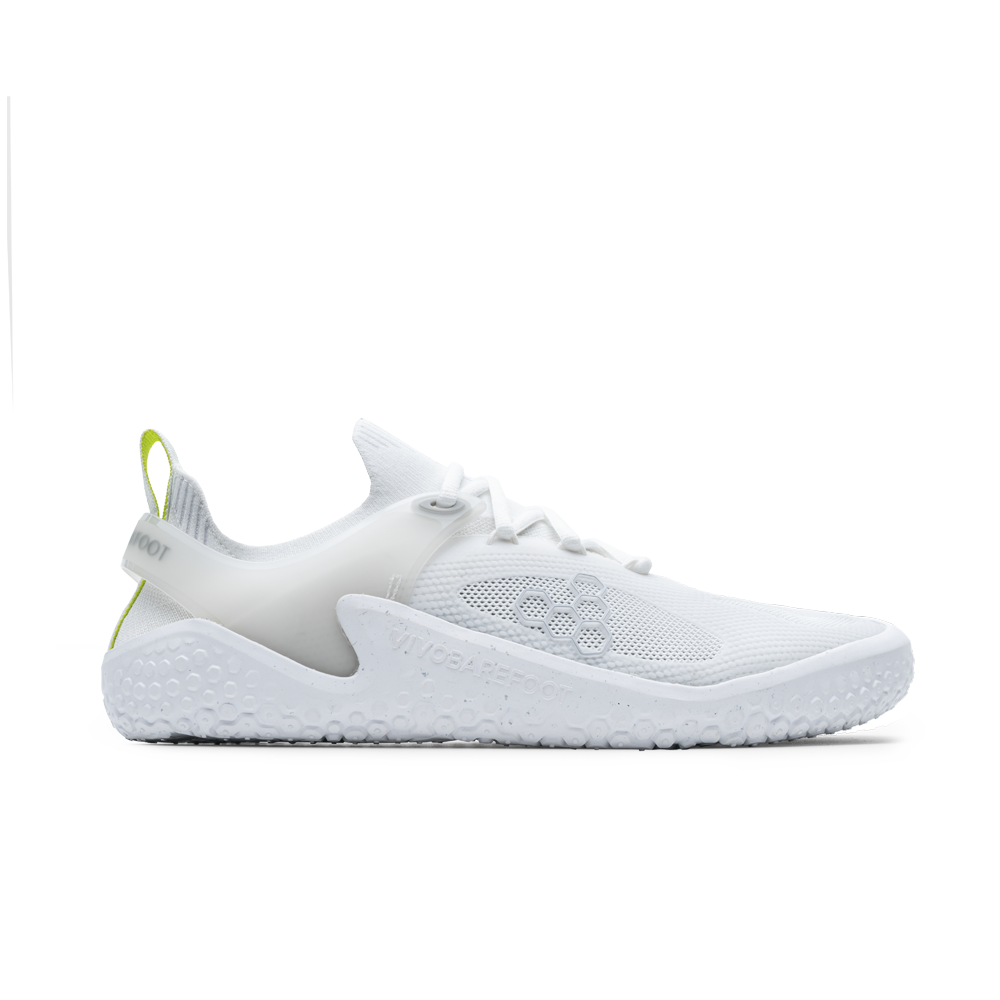 Vivobarefoot Motus Strength Womens Bright White/Grey 1  - OzBarefoot