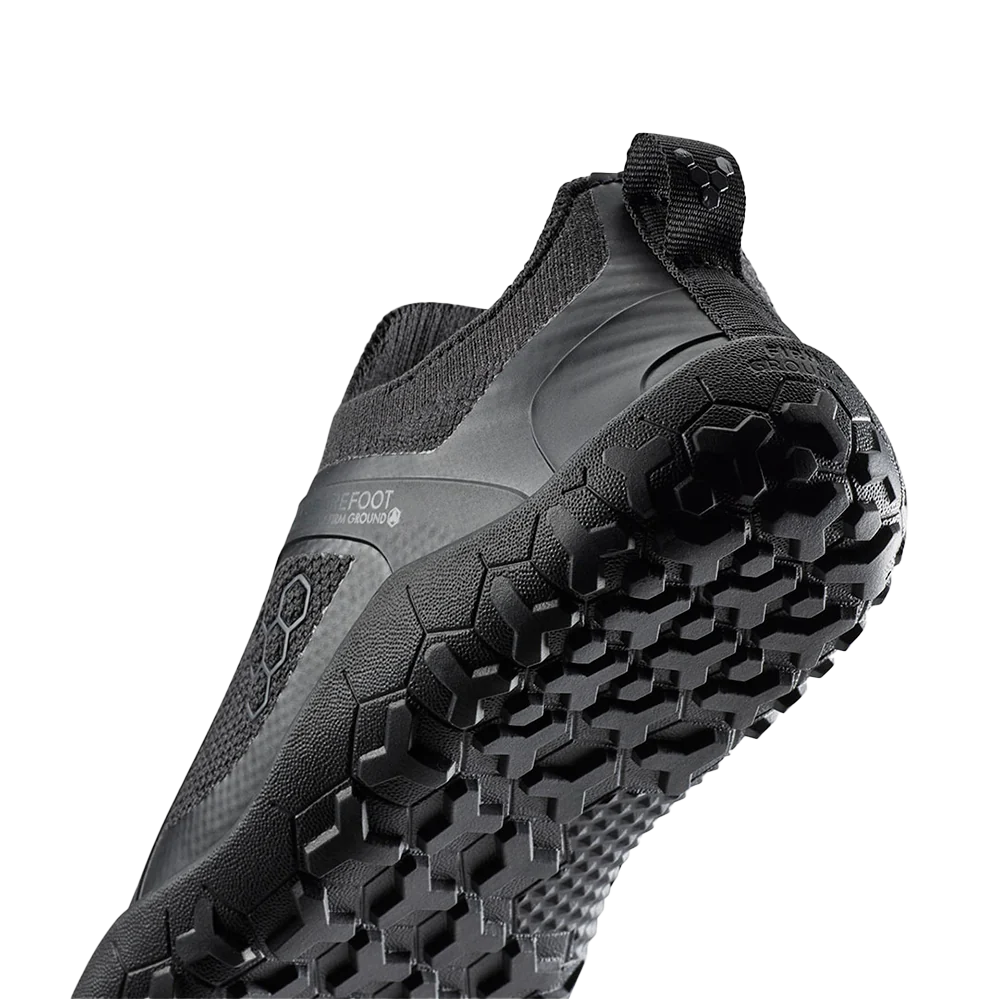 Vivobarefoot Primus Trail Knit FG Mens Obsidian (CLEARANCE)