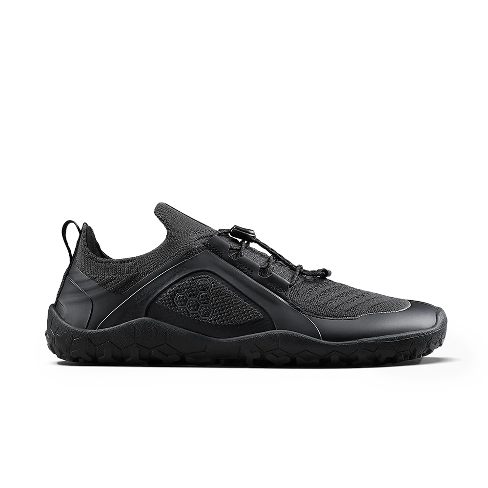 Vivobarefoot Primus Trail Knit FG Mens Obsidian (CLEARANCE)