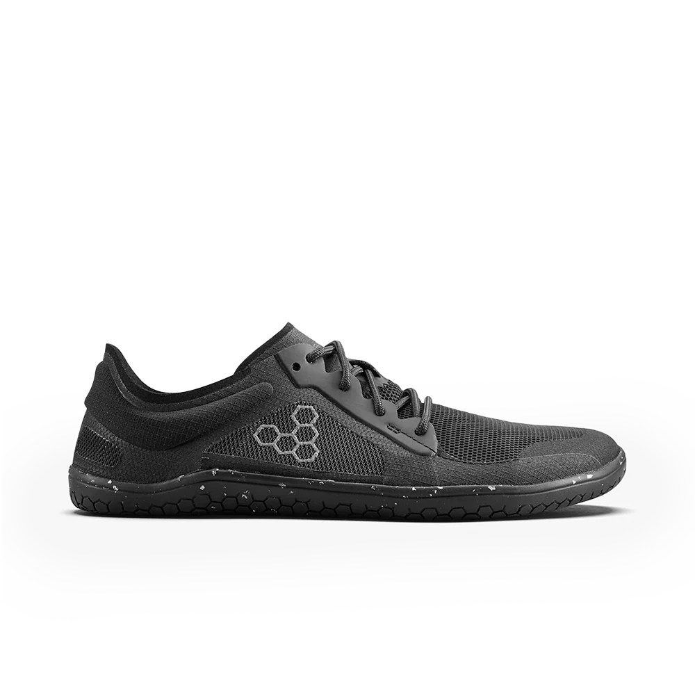 Vivobarefoot Primus Lite 3.5 Mens Obsidian 1  - OzBarefoot