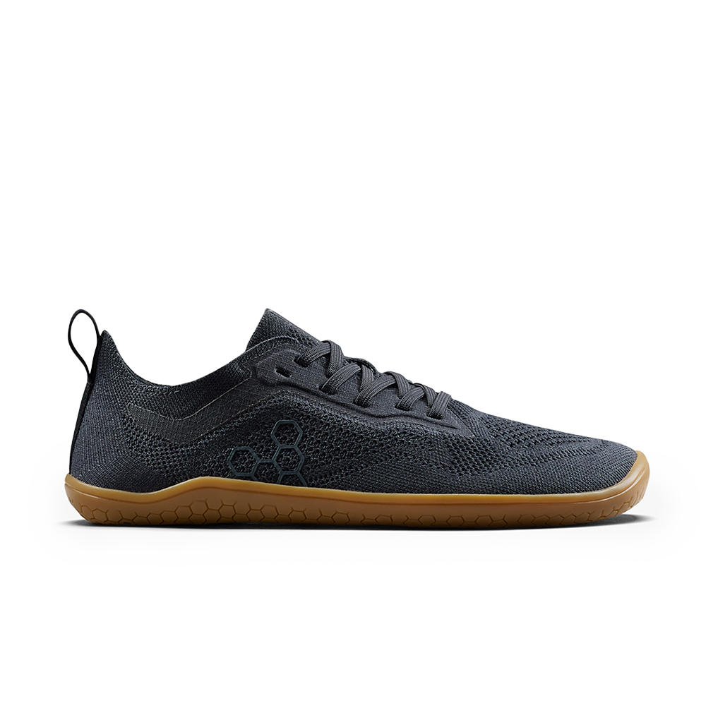 Vivobarefoot Primus Lite Knit Natural Mens Eclipse 1  - OzBarefoot