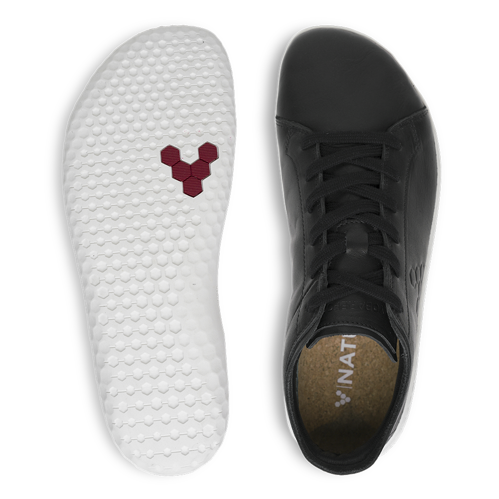Vivobarefoot Geo Court III Womens Obsidian 2  - OzBarefoot