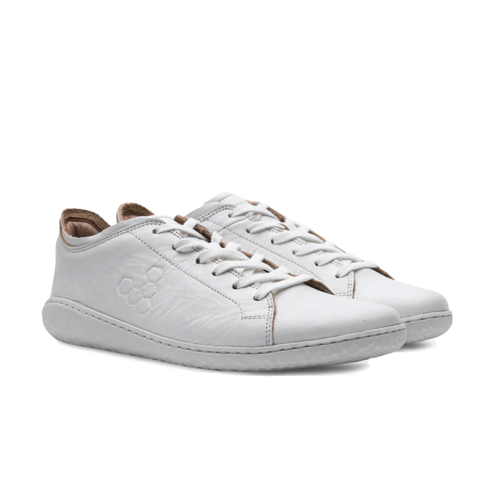 Vivobarefoot Geo Court III Mens Bright White 4  - OzBarefoot