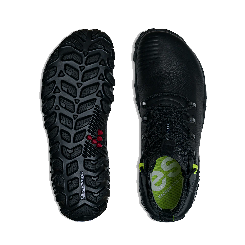 Vivobarefoot Magna Forest Esc Womens Obsidian/Lime