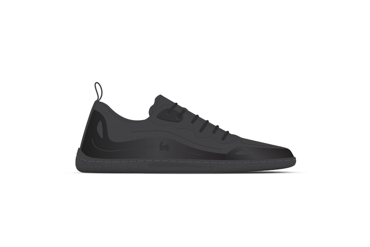 Barefoot Sneakers Be Lenka Velocity - All Black 1  - OzBarefoot