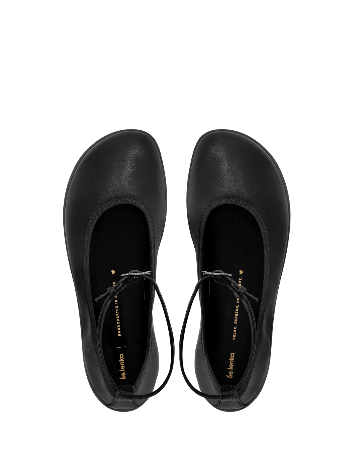 Ballet Flats Be Lenka Florence - All Black 4  - OzBarefoot
