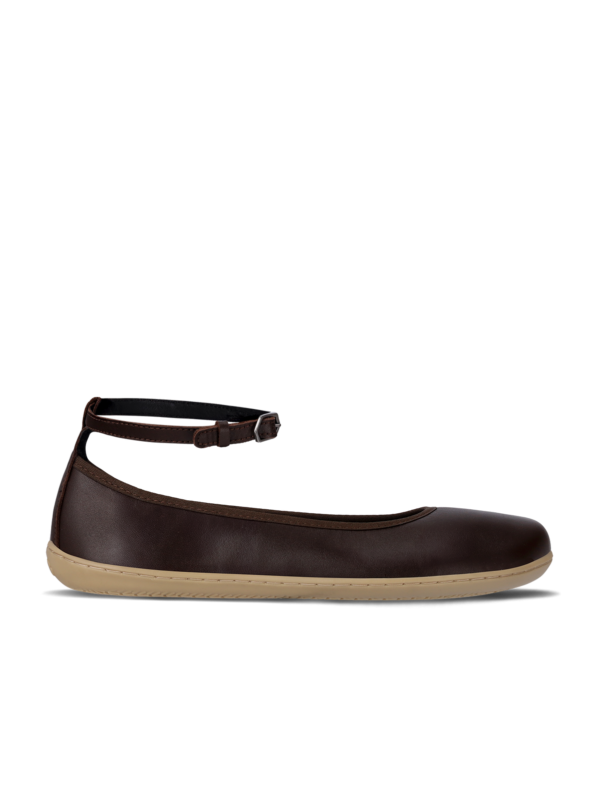 Ballet Flats Be Lenka Florence - Dark Brown 1  - OzBarefoot