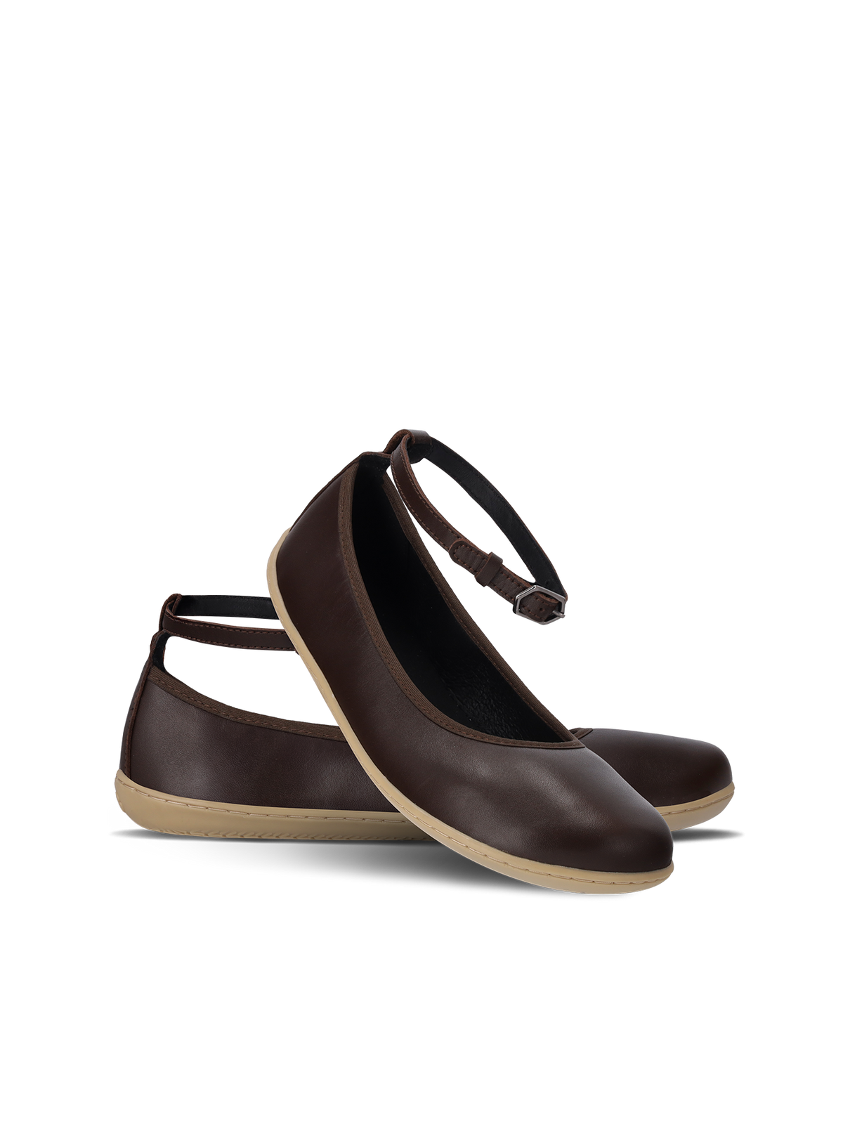 Ballet Flats Be Lenka Florence - Dark Brown 2  - OzBarefoot