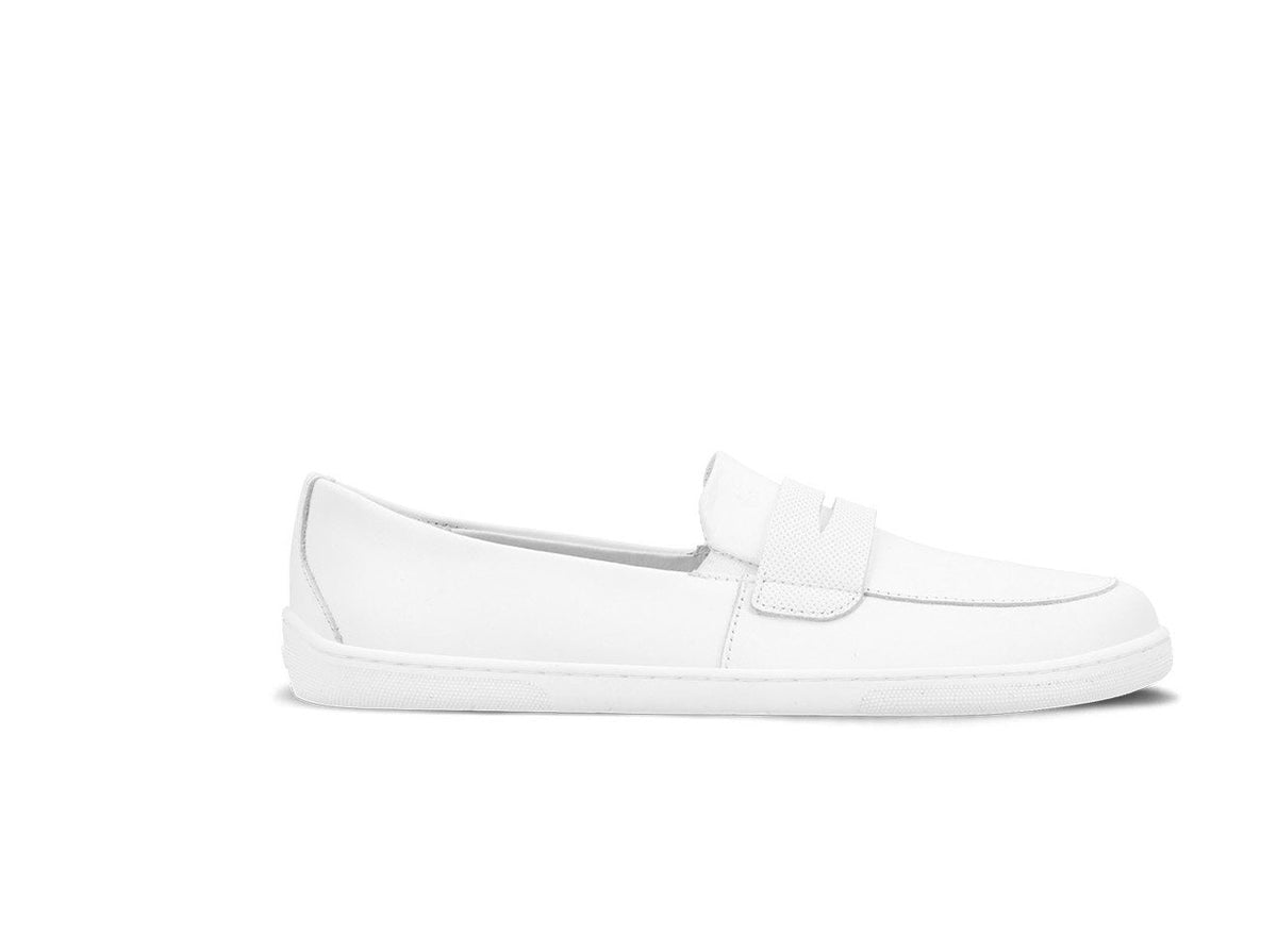 Barefoot Moccasins Be Lenka Buena - All White 1  - OzBarefoot