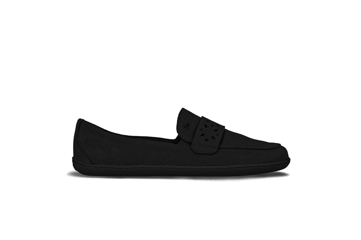 Barefoot Moccasins Be Lenka Bianca - All Black 1  - OzBarefoot