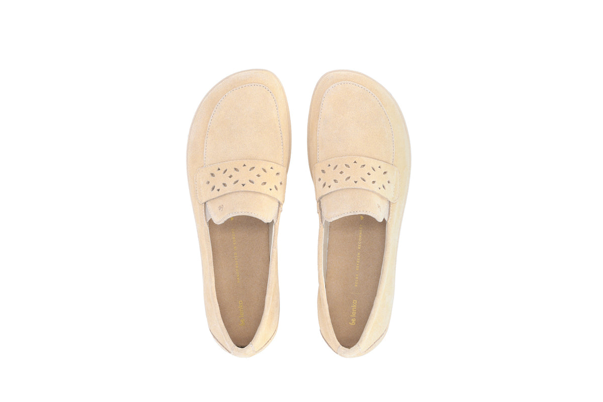 Barefoot Moccasins Be Lenka Bianca - Beige 3  - OzBarefoot