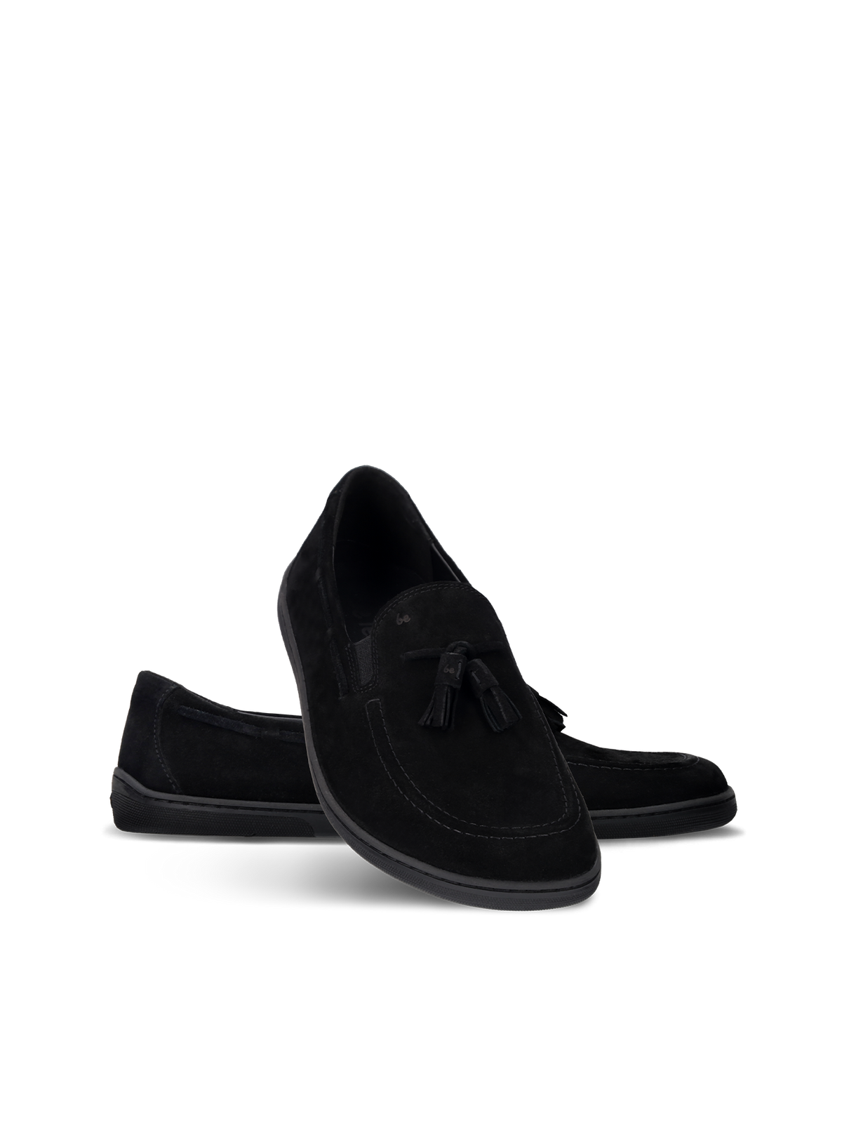 Barefoot Moccasins Be Lenka Portsiders - All Black (MENS) 2  - OzBarefoot