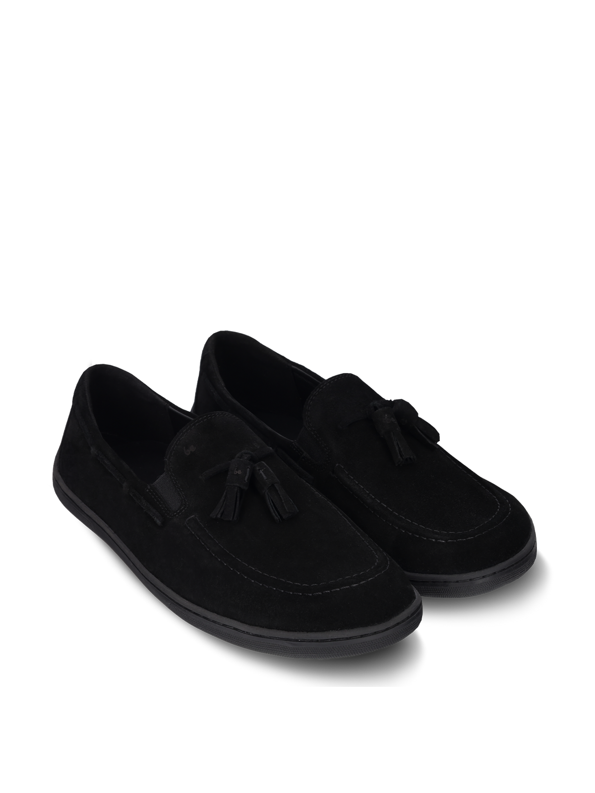 Barefoot Moccasins Be Lenka Portsiders - All Black (MENS) 3  - OzBarefoot