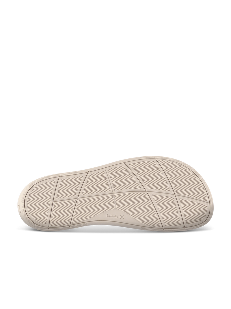 Barefoot Moccasins Be Lenka Portsiders - Beige (MENS) 2  - OzBarefoot