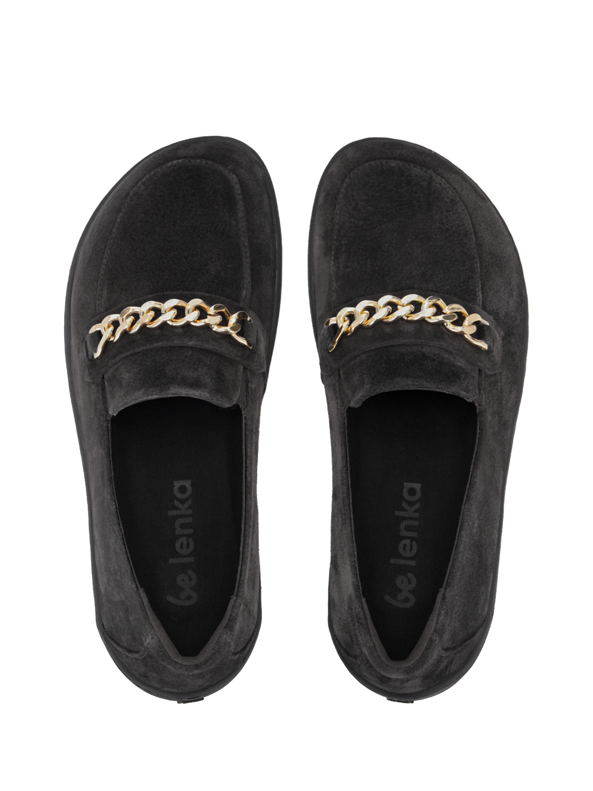Barefoot Moccasins Be Lenka Prestage - Dark Brown & Gold (MENS) 4  - OzBarefoot