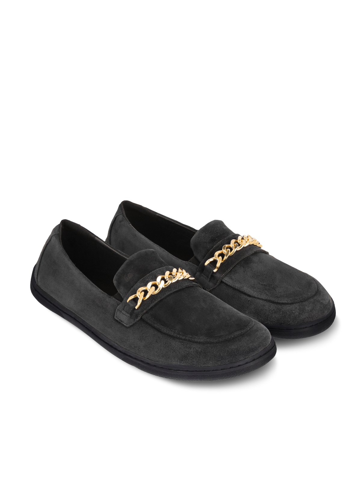 Barefoot Moccasins Be Lenka Prestage - Dark Brown & Gold (MENS) 3  - OzBarefoot
