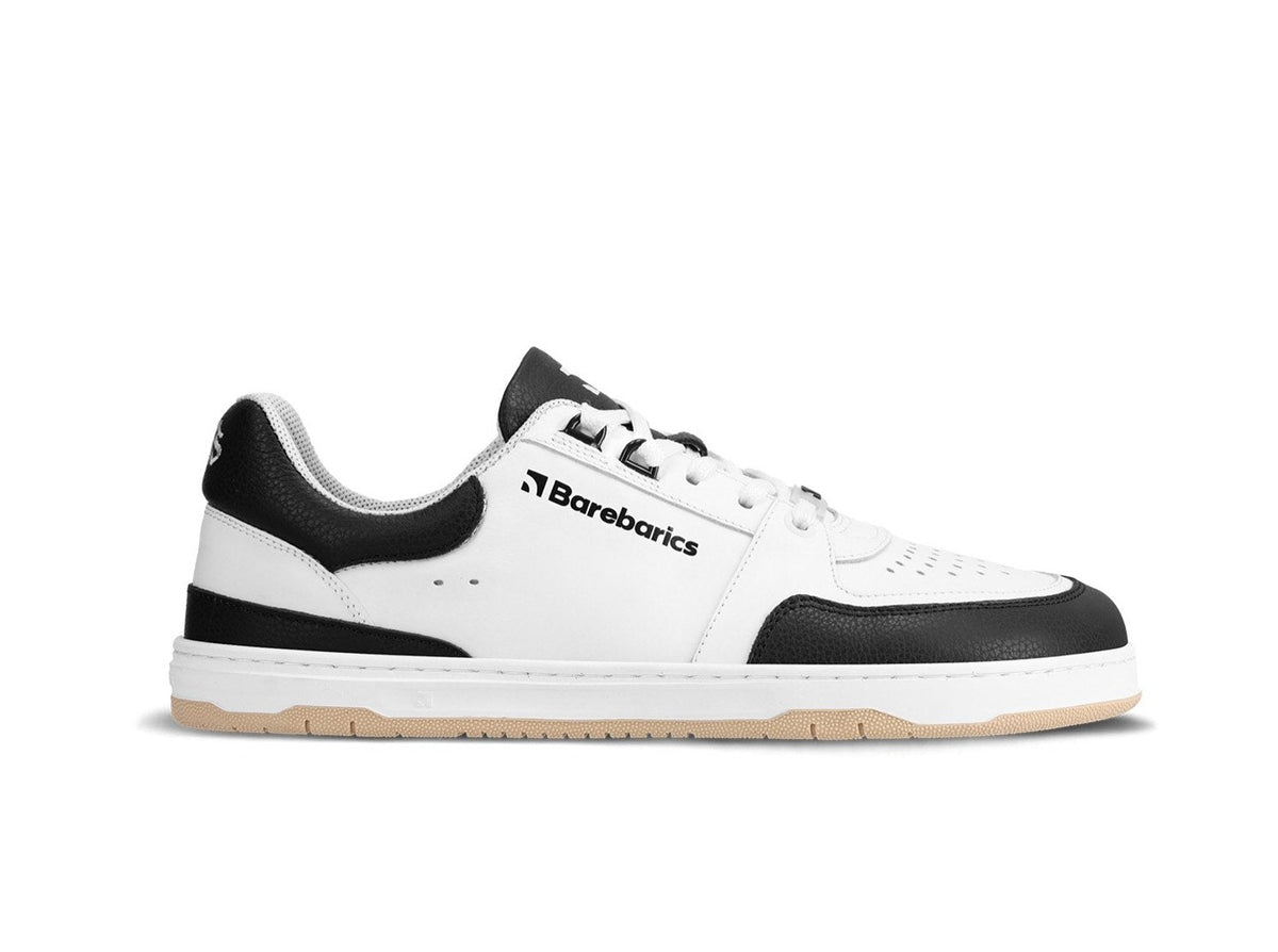 Barefoot Sneakers Barebarics Wave - White & Black 1  - OzBarefoot