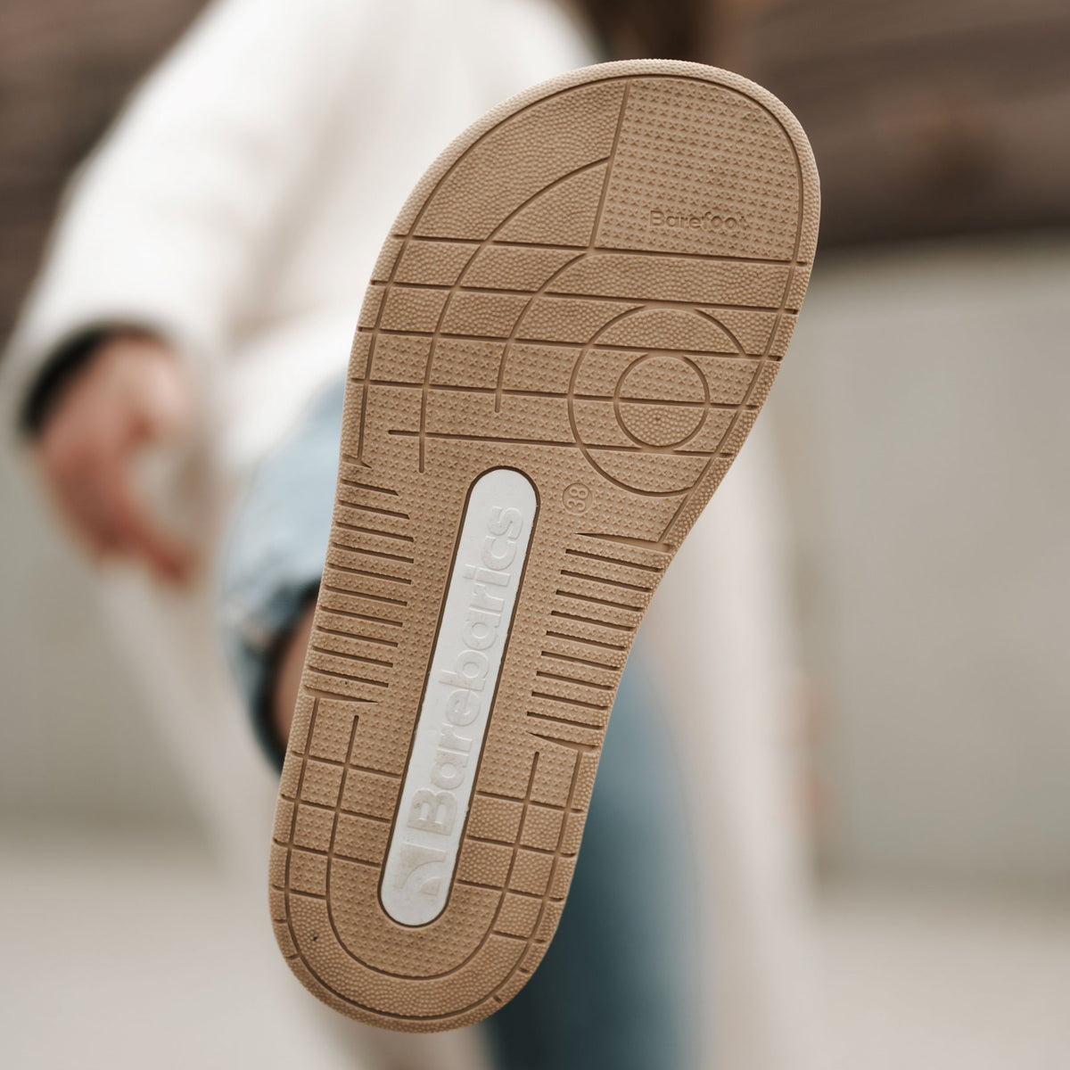 Barefoot Sneakers Barebarics Wave - White & Black 7  - OzBarefoot