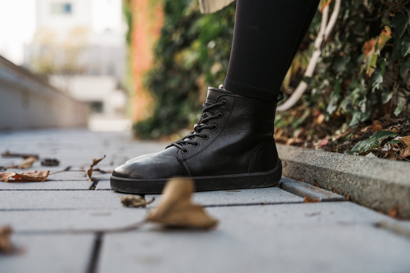Winter Barefoot Boots Be Lenka Atlas - All Black 3  - OzBarefoot