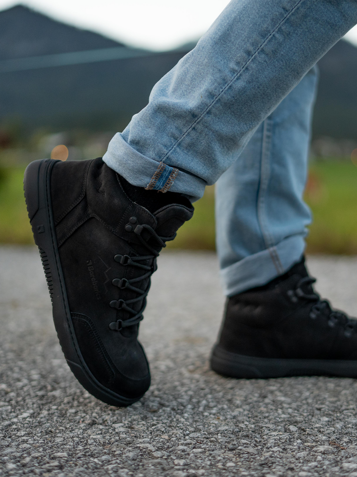 Barefoot Sneakers Barebarics Element - All Black (UNISEX) 4  - OzBarefoot