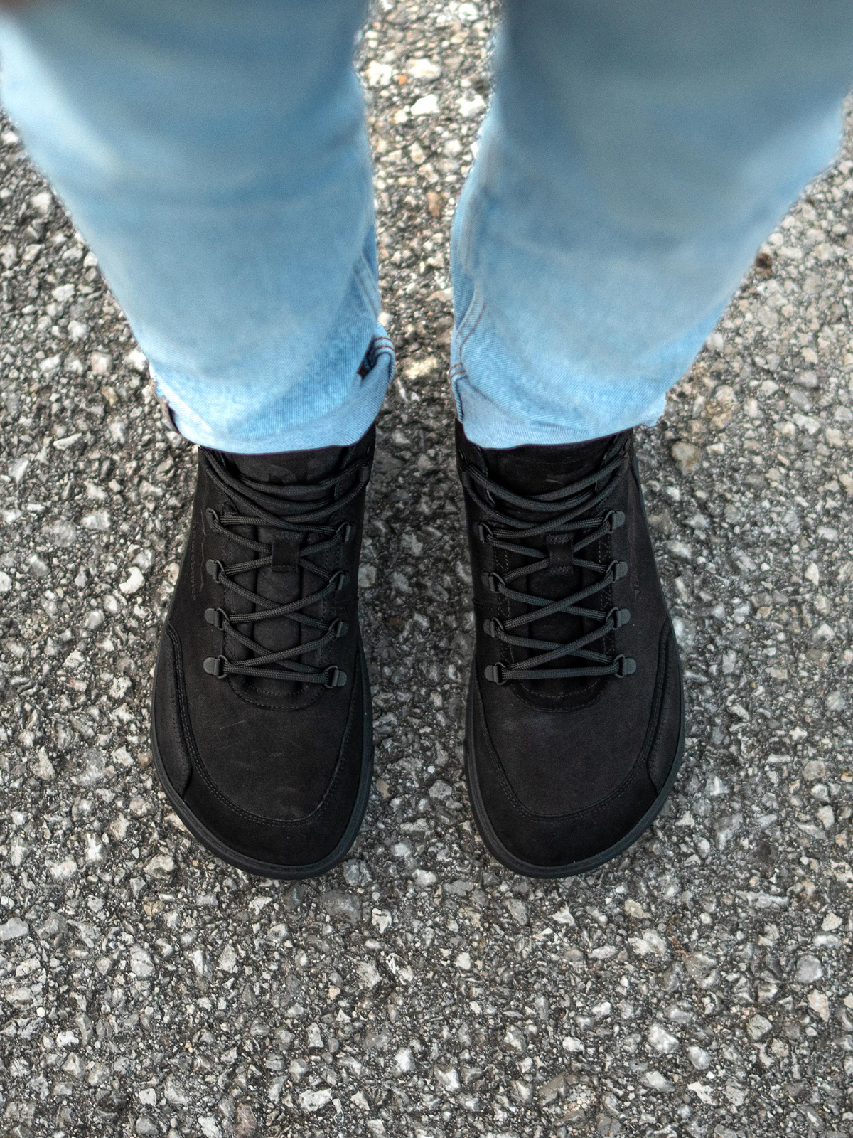 Barefoot Sneakers Barebarics Element - All Black (UNISEX) 6  - OzBarefoot