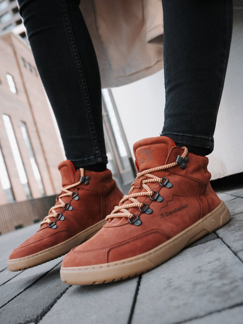 Barefoot Sneakers Barebarics Element - Clay Red (UNISEX) 2  - OzBarefoot