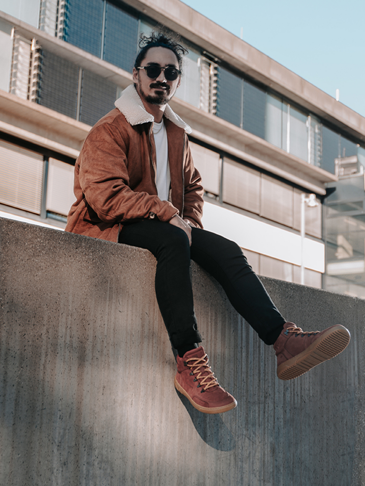 Barefoot Sneakers Barebarics Element - Clay Red (UNISEX) 6  - OzBarefoot