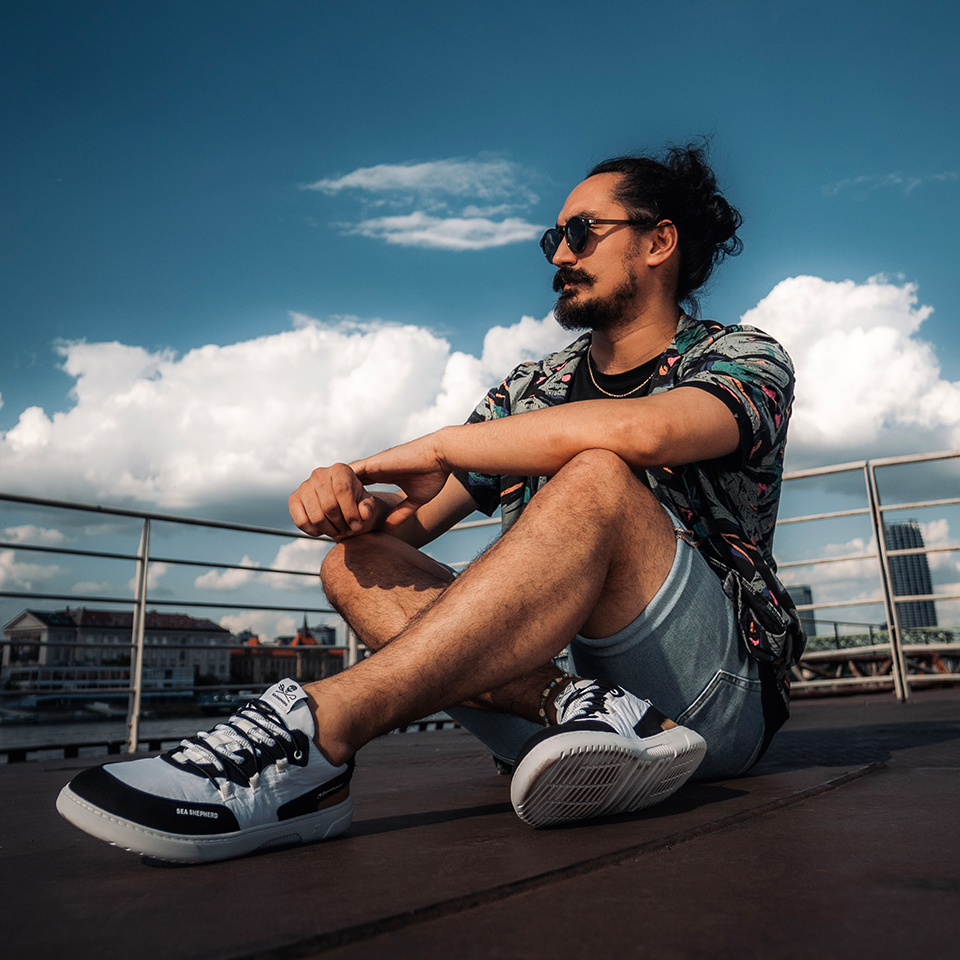 Barefoot Sneakers Barebarics Revive X Sea Shepherd - Orca 3  - OzBarefoot