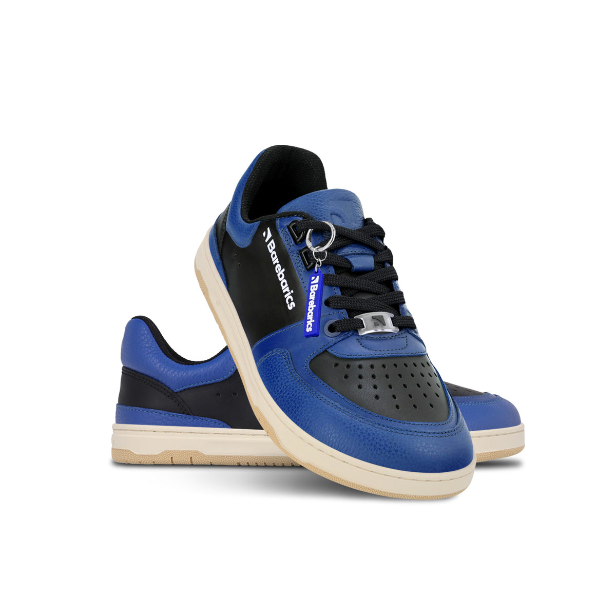 Barefoot Sneakers Barebarics Wave - Black & Blue 26  - OzBarefoot
