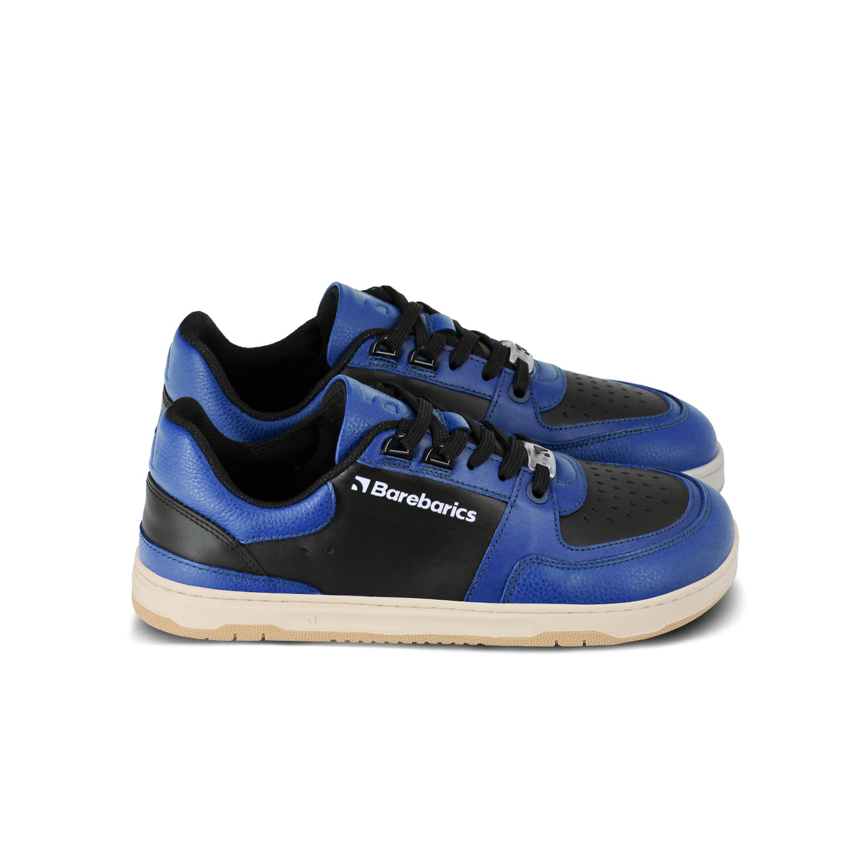 Barefoot Sneakers Barebarics Wave - Black & Blue 8  - OzBarefoot