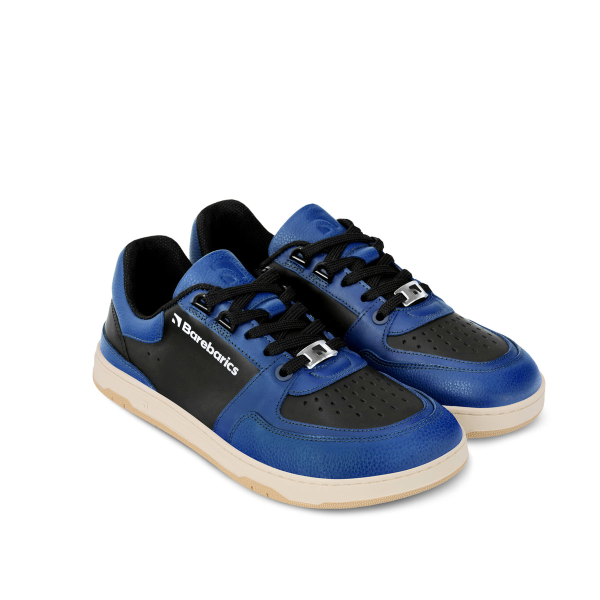 Barefoot Sneakers Barebarics Wave - Black & Blue 12  - OzBarefoot