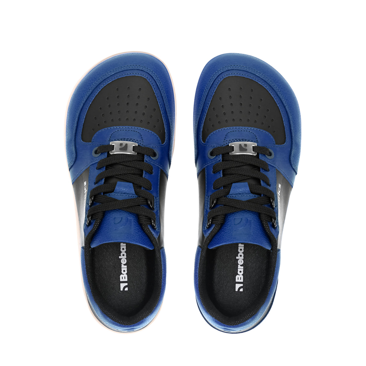 Barefoot Sneakers Barebarics Wave - Black & Blue 20  - OzBarefoot