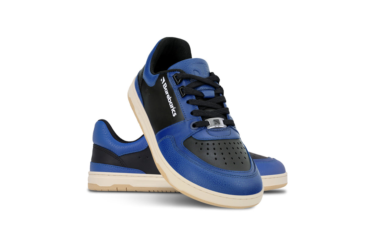 Barefoot Sneakers Barebarics Wave - Black & Blue 2  - OzBarefoot