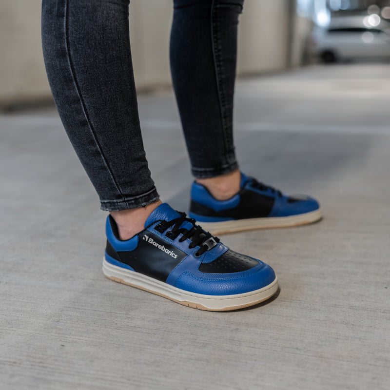 Barefoot Sneakers Barebarics Wave - Black & Blue 3  - OzBarefoot