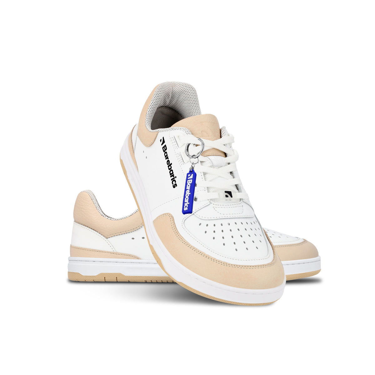 Barefoot Sneakers Barebarics Wave - White & Beige 28  - OzBarefoot