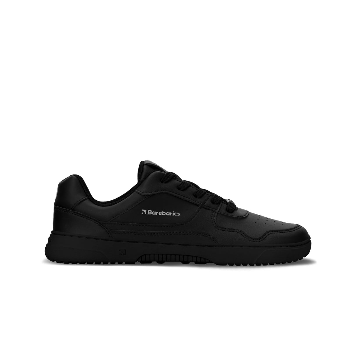 Barefoot Sneakers Barebarics Zing - All Black - Leather 1  - OzBarefoot