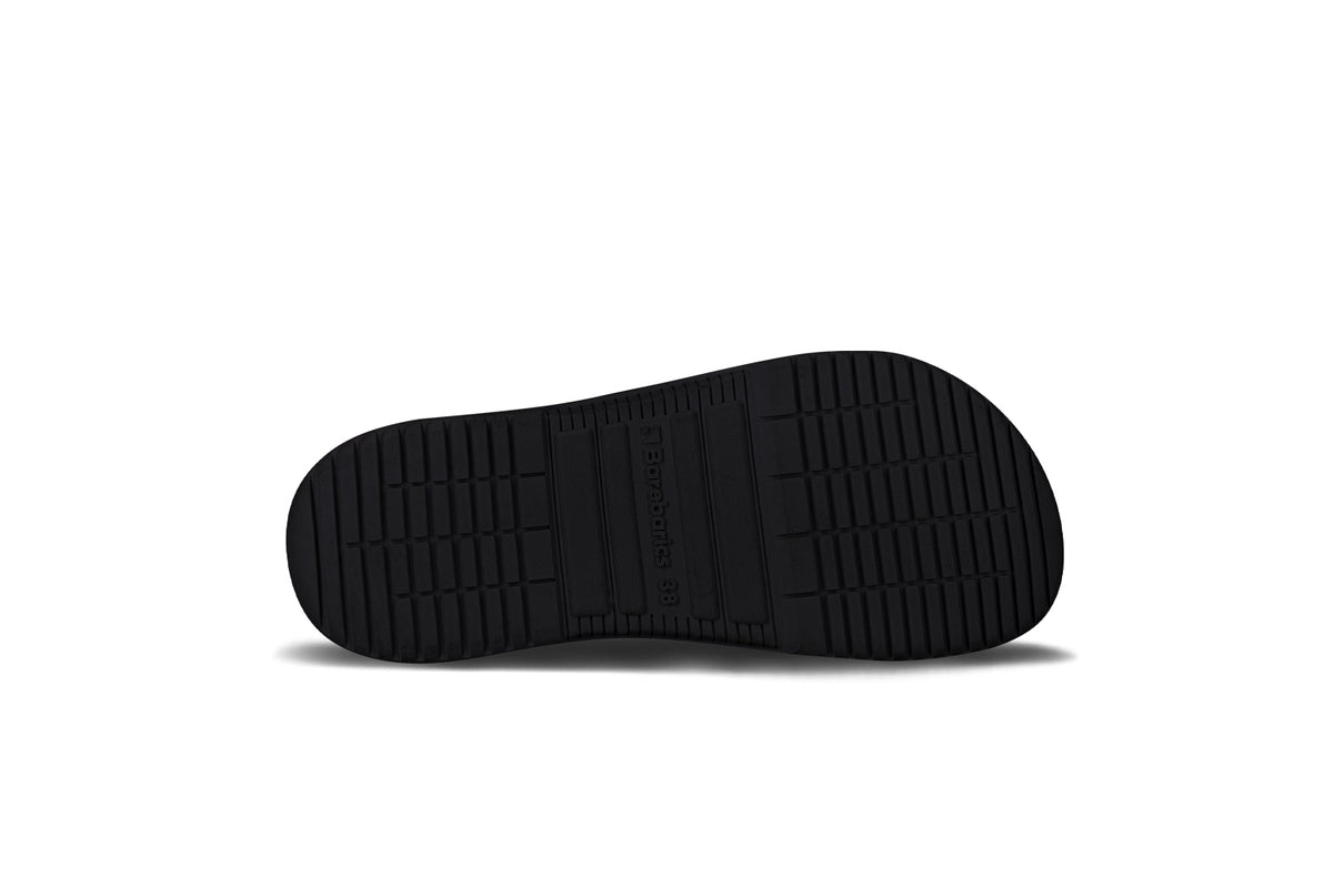 Barefoot Sneakers Barebarics Zing - All Black - Leather 9  - OzBarefoot