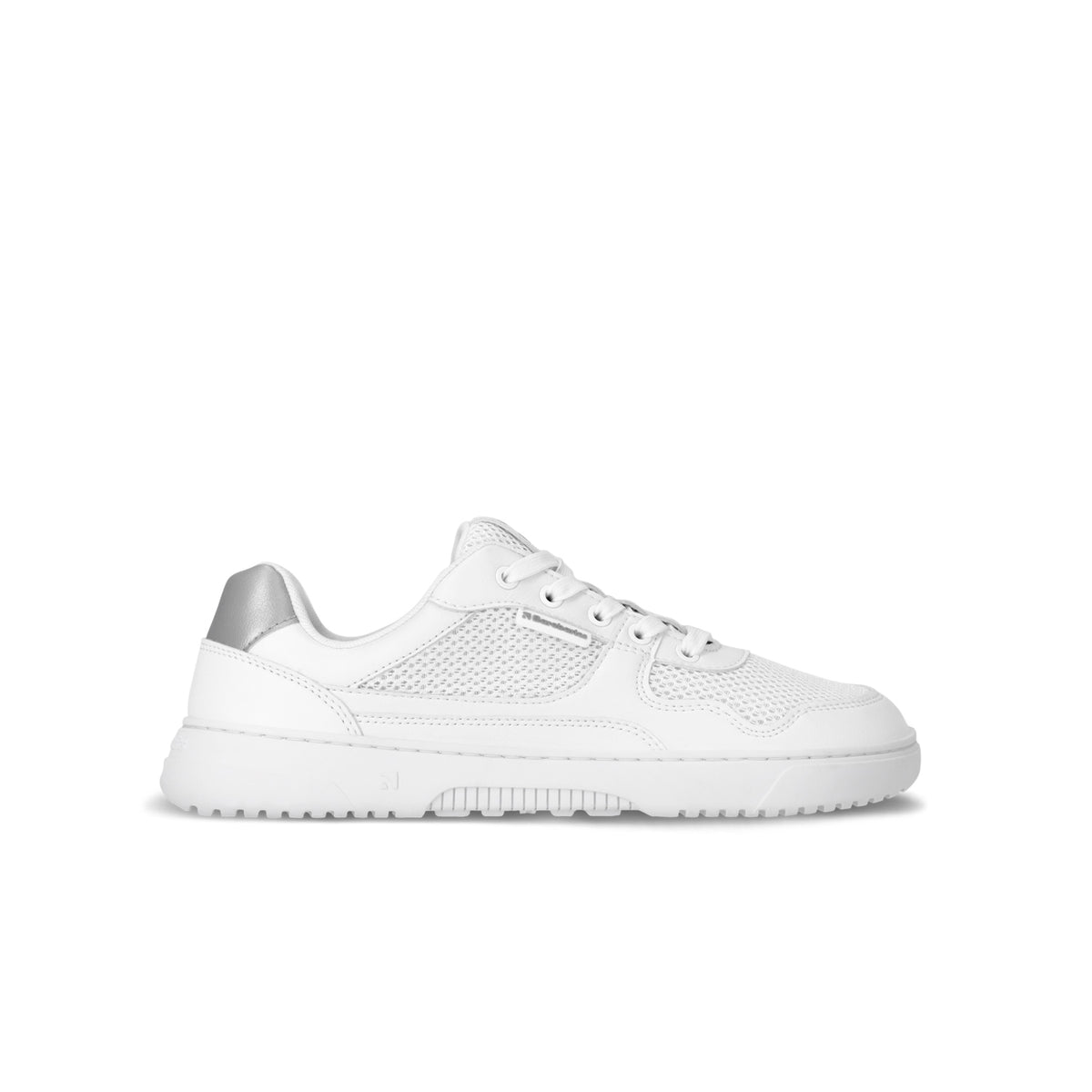 Barefoot Sneakers Barebarics Zing - Fresh - White & Silver (Vegan)