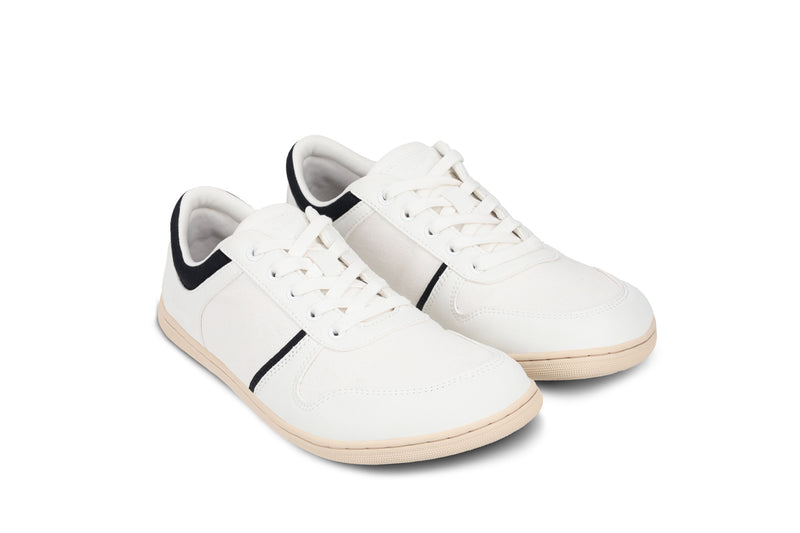 Barefoot Sneakers - Be Lenka Echo - White & Black Vegan 2  - OzBarefoot