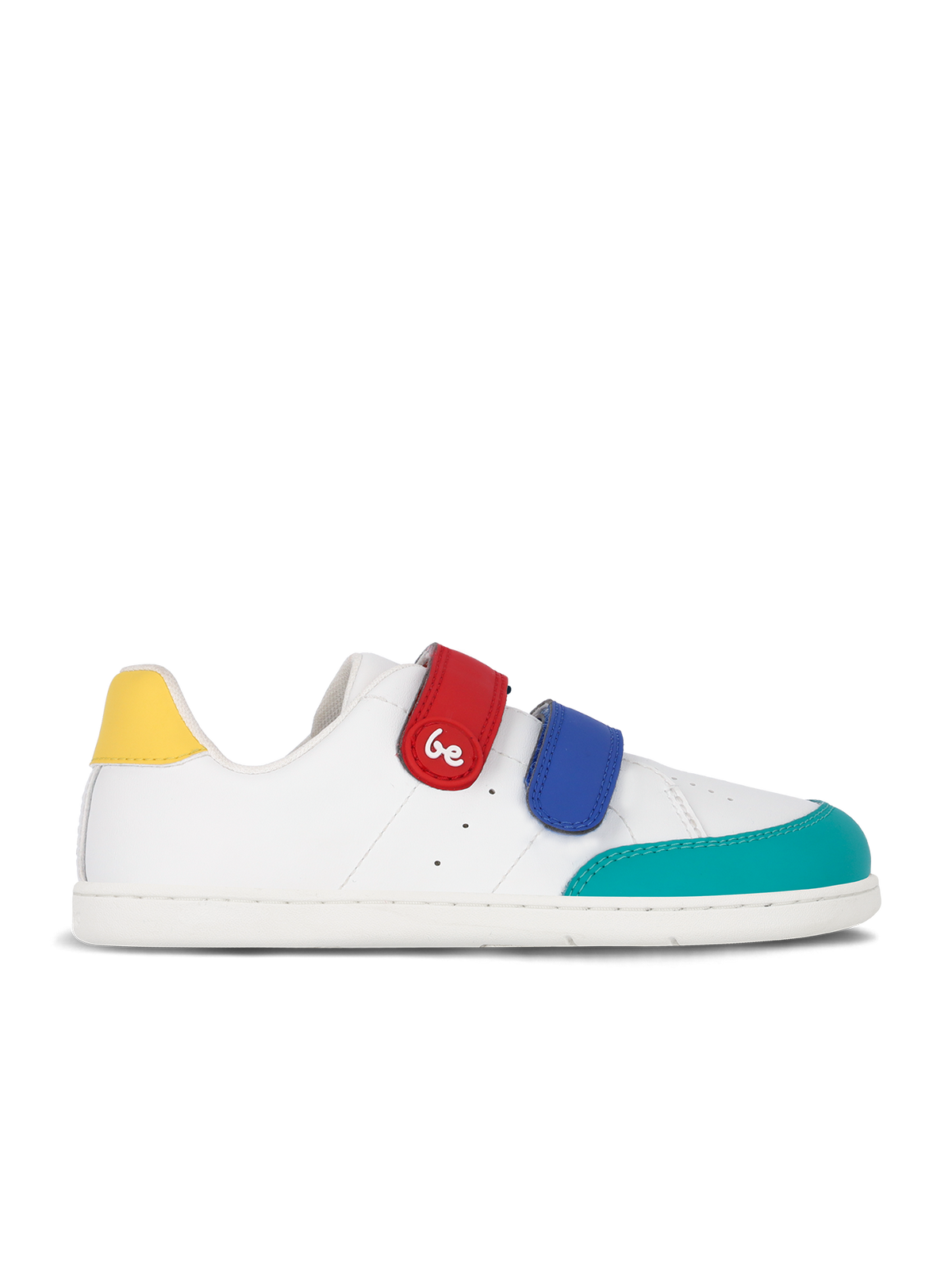Kids barefoot sneakers Be Lenka Energise Kids - White & Multicolour